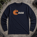 Halloween pac man Long Sleeve Tee
