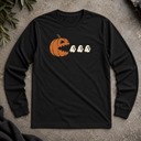Halloween pac man Long Sleeve Tee