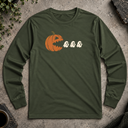 Halloween pac man Long Sleeve Tee