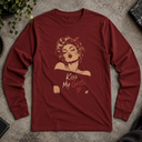 Kiss My Grits. Long Sleeve Tee