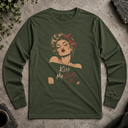 Kiss My Grits. Long Sleeve Tee