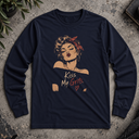 Kiss My Grits. Long Sleeve Tee
