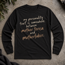 my personality trait Long Sleeve Tee