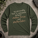 my personality trait Long Sleeve Tee
