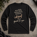 mentally somewhere Long Sleeve Tee