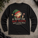 A penny for your toughts Long Sleeve Tee