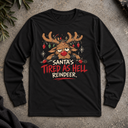 Santa's raindeer Long Sleeve Tee