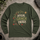 Official Grinch Energy  Long Sleeve Tee