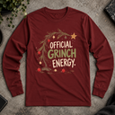Official Grinch Energy  Long Sleeve Tee