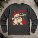 Naughty by choice. Long Sleeve Tee