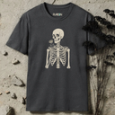 Skeleton Holding Flower T-Shirt