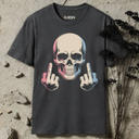 Skull Middle Finger T-shirt