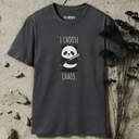 I Choose Chaos Panda T-Shirt