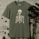 Skeleton Holding Flower T-Shirt