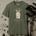 I Have Stability. The Ability to Stab Bunny T-Shirt